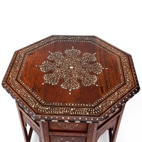 Profuse Hoshiapur Sheesham Wood Octagonal Folding Table