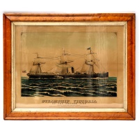 Steamship Victoria of the Anchor Line Print