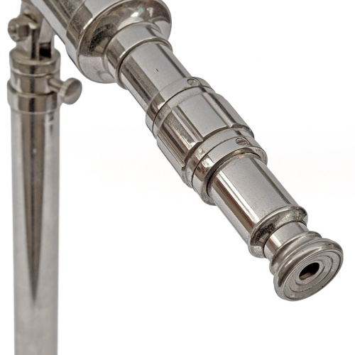 Adjustable Tabletop Nickel Plated Telescope (c.1920)