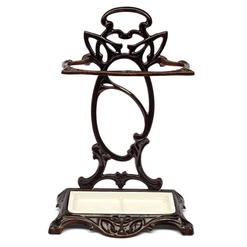 Art Nouveau Enamelled Cast Iron Stick or Umbrella Stand (c.1930)