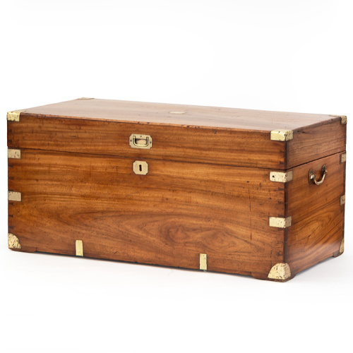 Super Quality Camphor Chest with Original Brass Hardware (c.1890)