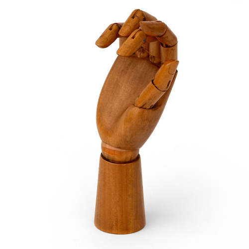Life Size Polished Boxwood Glove Display Hand (c.1930)