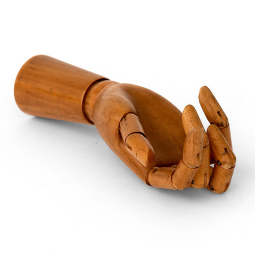 Life Size Polished Boxwood Glove Display Hand (c.1930)